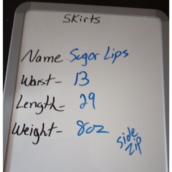 Sugar Lips‎ Skirt Ladies Extra Small Leopard Print Blue Yellow Leopard Print - Picture 8 of 8